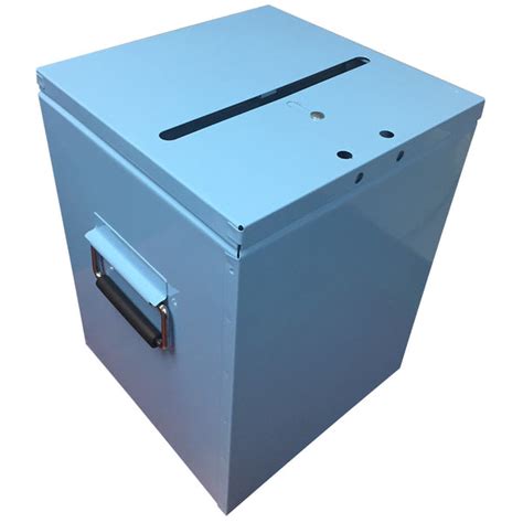 large metal ballot boxes for sale|metal suggestion box.